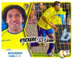 Sticker 41. Benjamín (Cádiz) - Liga Spagnola 2005-2006 n. 518 - Colecciones ESTE