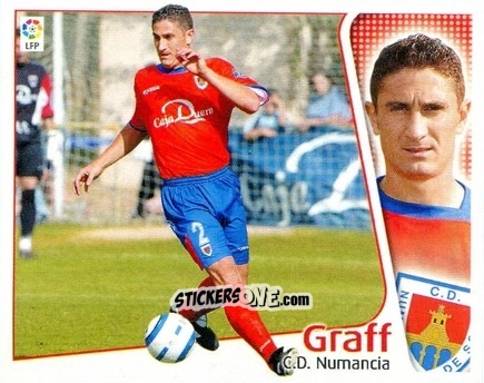Sticker 24 Graff (NUMANCIA) - Liga Spagnola 2004-2005 n. 516 - Colecciones ESTE