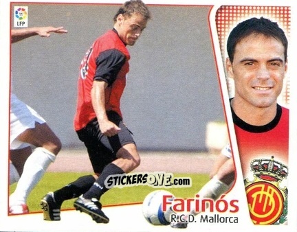 Cromo 31 Farinos (MALLORCA) - Liga Spagnola 2004-2005 n. 523 - Colecciones ESTE
