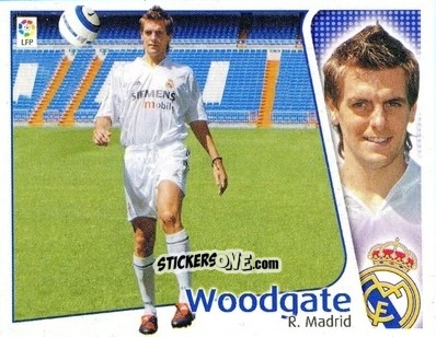 Cromo 38 Woodgate (REAL MADRID) - Liga Spagnola 2004-2005 n. 530 - Colecciones ESTE
