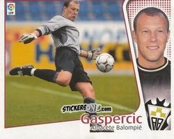 Cromo Gaspercic - Liga Spagnola 2004-2005 n. 3 - Colecciones ESTE