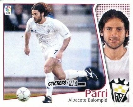 Cromo Parri - Liga Spagnola 2004-2005 n. 13 - Colecciones ESTE