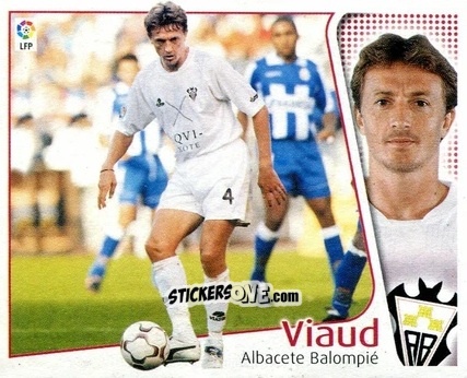 Cromo Viaud - Liga Spagnola 2004-2005 n. 15 - Colecciones ESTE