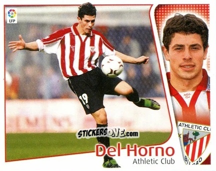 Cromo Del Horno - Liga Spagnola 2004-2005 n. 36 - Colecciones ESTE