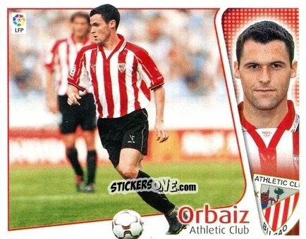Sticker Orbaiz - Liga Spagnola 2004-2005 n. 40 - Colecciones ESTE