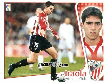 Figurina Iraola - Liga Spagnola 2004-2005 n. 44 - Colecciones ESTE