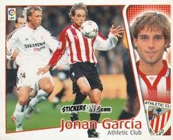 Sticker Jonan García - Liga Spagnola 2004-2005 n. 46 - Colecciones ESTE