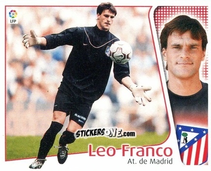 Figurina Leo Franco - Liga Spagnola 2004-2005 n. 54 - Colecciones ESTE