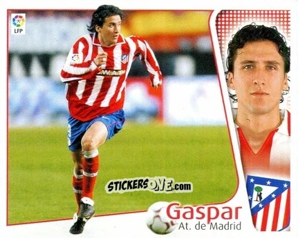 Sticker Gaspar - Liga Spagnola 2004-2005 n. 61 - Colecciones ESTE