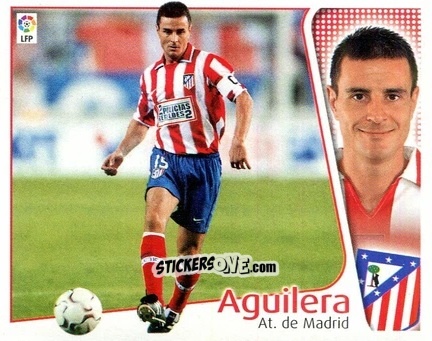 Figurina Aguilera - Liga Spagnola 2004-2005 n. 62 - Colecciones ESTE