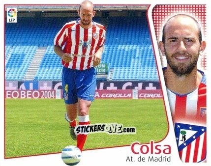 Cromo Colsa - Liga Spagnola 2004-2005 n. 64 - Colecciones ESTE