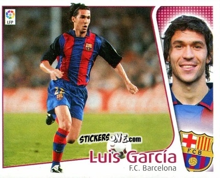 Figurina Luis García - Liga Spagnola 2004-2005 n. 90 - Colecciones ESTE