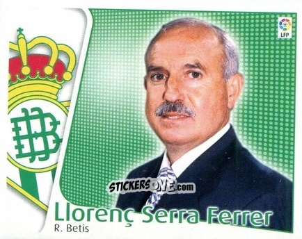 Sticker Llorenç Serra Ferrer - Liga Spagnola 2004-2005 n. 99 - Colecciones ESTE