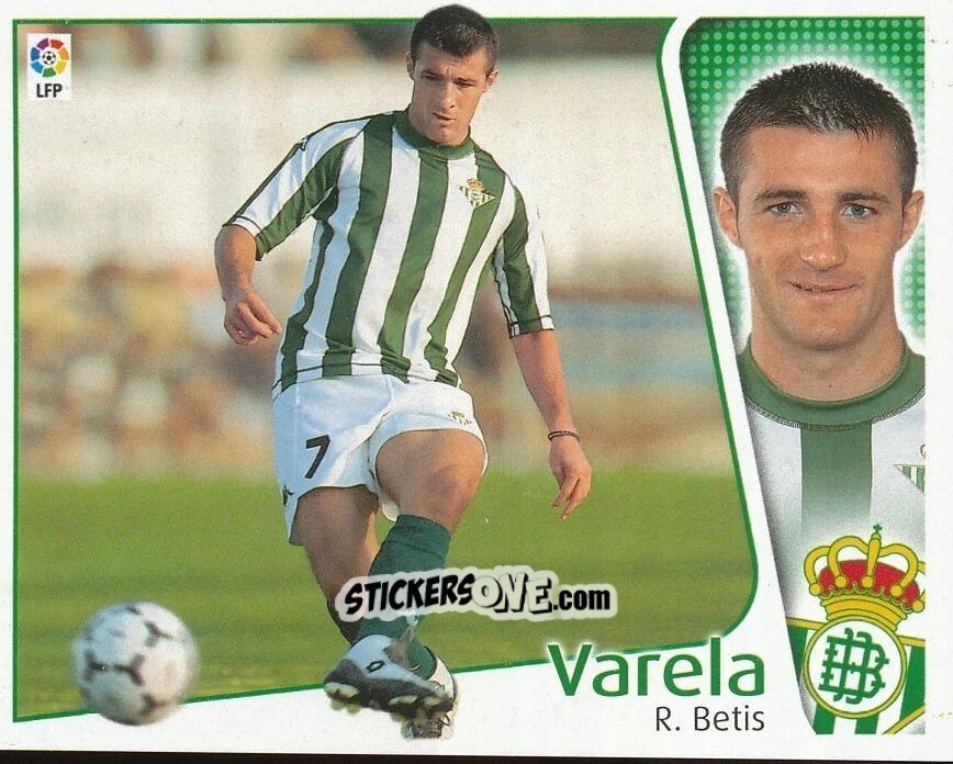 Cromo Varela - Liga Spagnola 2004-2005 n. 102 - Colecciones ESTE