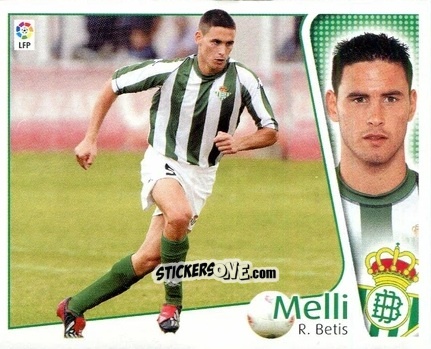Cromo Melli - Liga Spagnola 2004-2005 n. 108 - Colecciones ESTE