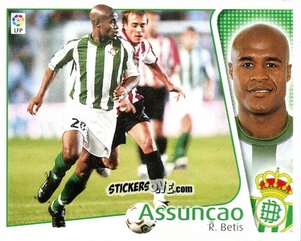 Figurina Assunçao - Liga Spagnola 2004-2005 n. 115 - Colecciones ESTE