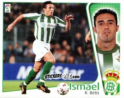 Figurina Ismael - Liga Spagnola 2004-2005 n. 117 - Colecciones ESTE