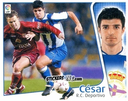Figurina César - Liga Spagnola 2004-2005 n. 126 - Colecciones ESTE