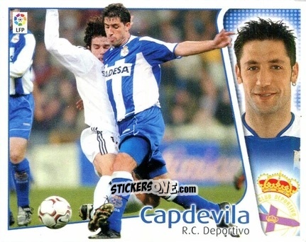 Figurina Capdevila - Liga Spagnola 2004-2005 n. 129 - Colecciones ESTE
