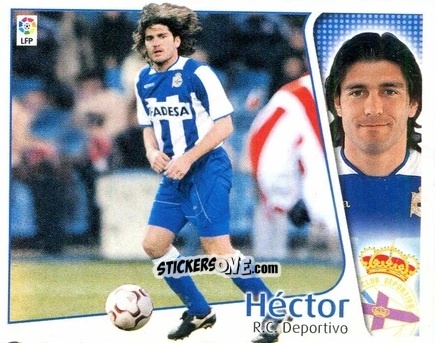 Figurina Héctor - Liga Spagnola 2004-2005 n. 131 - Colecciones ESTE