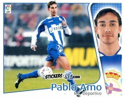 Figurina Pablo Amo - Liga Spagnola 2004-2005 n. 133 - Colecciones ESTE
