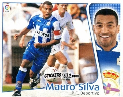 Cromo Mauro Silva - Liga Spagnola 2004-2005 n. 135 - Colecciones ESTE