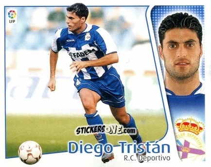 Sticker Diego Tristán - Liga Spagnola 2004-2005 n. 143 - Colecciones ESTE