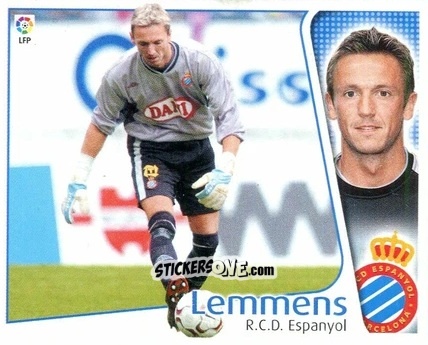Sticker Lemmens - Liga Spagnola 2004-2005 n. 147 - Colecciones ESTE