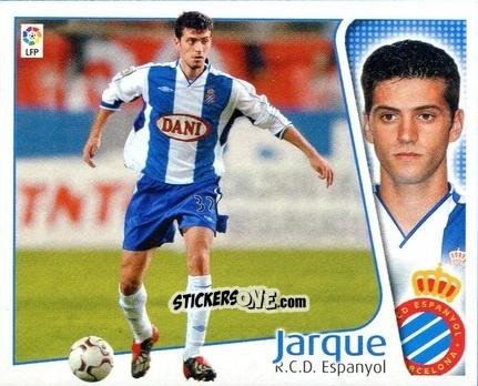 Figurina Jarque - Liga Spagnola 2004-2005 n. 158 - Colecciones ESTE