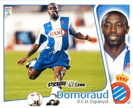 Figurina Domoraud - Liga Spagnola 2004-2005 n. 159 - Colecciones ESTE