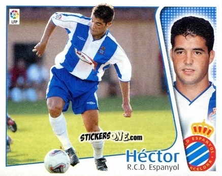 Sticker Héctor - Liga Spagnola 2004-2005 n. 162 - Colecciones ESTE
