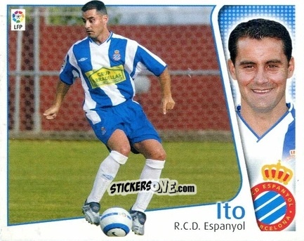 Figurina Ito - Liga Spagnola 2004-2005 n. 163 - Colecciones ESTE