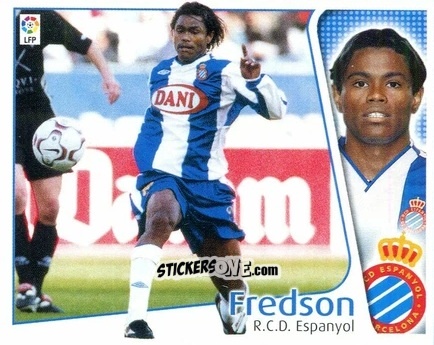 Sticker Fredson - Liga Spagnola 2004-2005 n. 165 - Colecciones ESTE