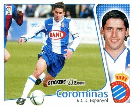 Figurina Corominas - Liga Spagnola 2004-2005 n. 169 - Colecciones ESTE