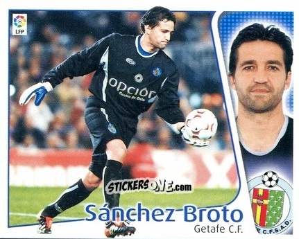Figurina Sánchez Broto - Liga Spagnola 2004-2005 n. 176 - Colecciones ESTE
