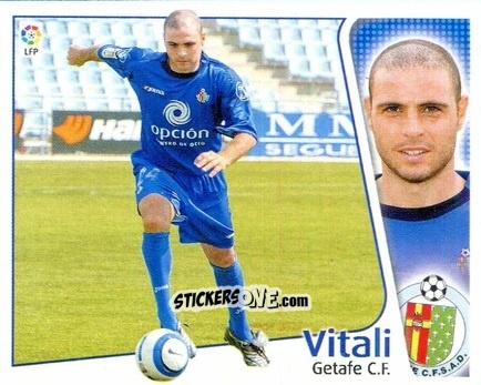Figurina Vitali - Liga Spagnola 2004-2005 n. 179 - Colecciones ESTE