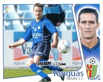 Figurina Yanguas - Liga Spagnola 2004-2005 n. 181 - Colecciones ESTE