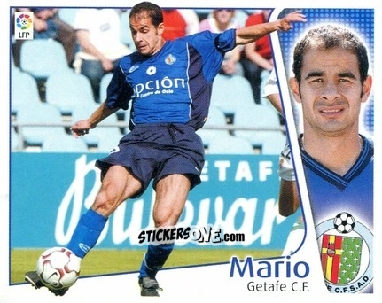 Figurina Mario - Liga Spagnola 2004-2005 n. 185 - Colecciones ESTE