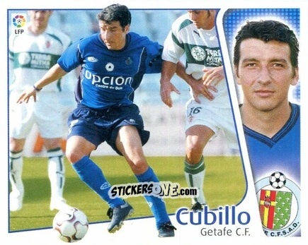 Figurina Cubillo - Liga Spagnola 2004-2005 n. 188 - Colecciones ESTE