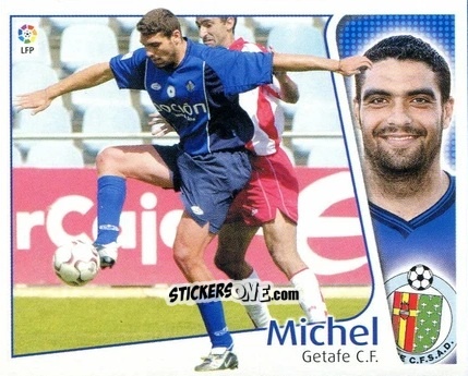 Figurina Michel - Liga Spagnola 2004-2005 n. 195 - Colecciones ESTE