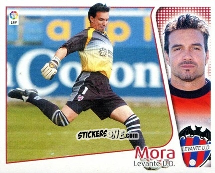 Figurina Mora - Liga Spagnola 2004-2005 n. 200 - Colecciones ESTE