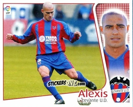 Figurina Alexis - Liga Spagnola 2004-2005 n. 202 - Colecciones ESTE