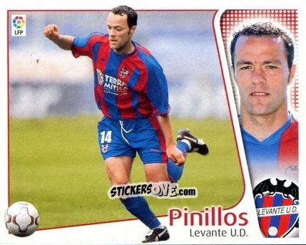 Figurina Pinillos - Liga Spagnola 2004-2005 n. 204 - Colecciones ESTE
