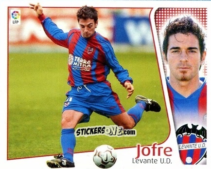Cromo Jofre - Liga Spagnola 2004-2005 n. 210 - Colecciones ESTE