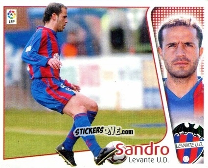 Cromo Sandro - Liga Spagnola 2004-2005 n. 211 - Colecciones ESTE