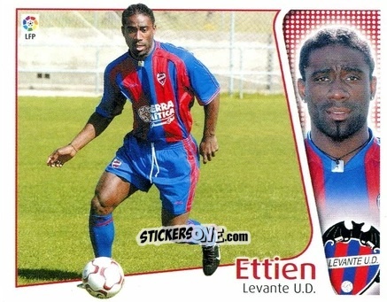 Figurina Ettien - Liga Spagnola 2004-2005 n. 215 - Colecciones ESTE