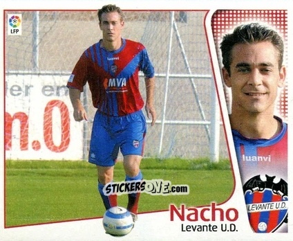 Cromo Nacho - Liga Spagnola 2004-2005 n. 216 - Colecciones ESTE