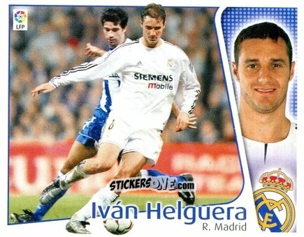 Sticker Iván Helguera - Liga Spagnola 2004-2005 n. 231 - Colecciones ESTE