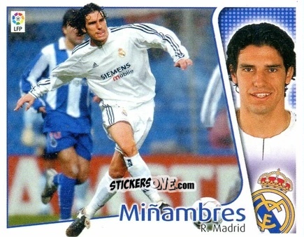 Figurina Miñambres - Liga Spagnola 2004-2005 n. 236 - Colecciones ESTE
