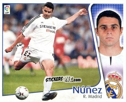 Sticker Núñez - Liga Spagnola 2004-2005 n. 238 - Colecciones ESTE
